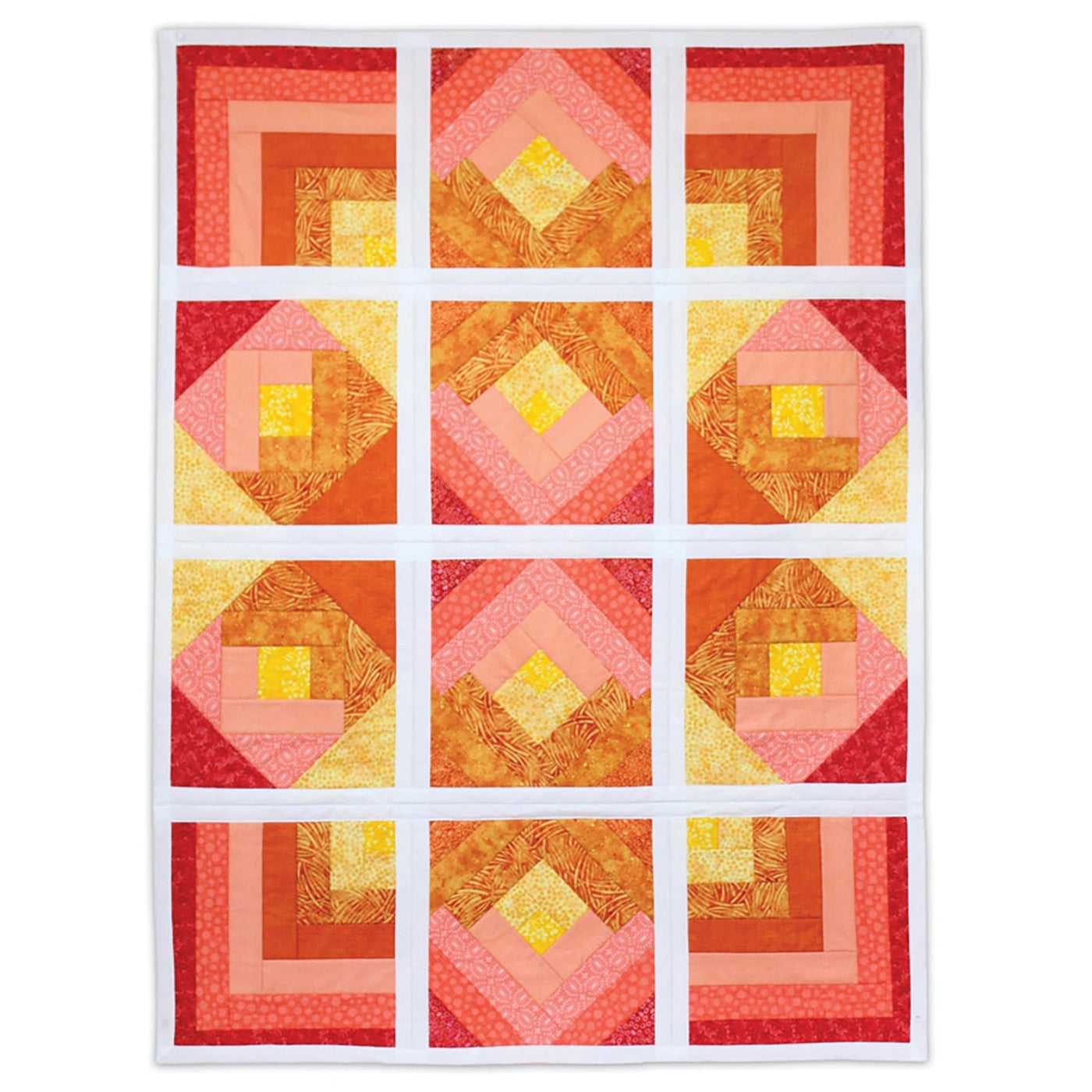 June Tailor Quilt As You Go Express Square in a Square Quilt Pattern