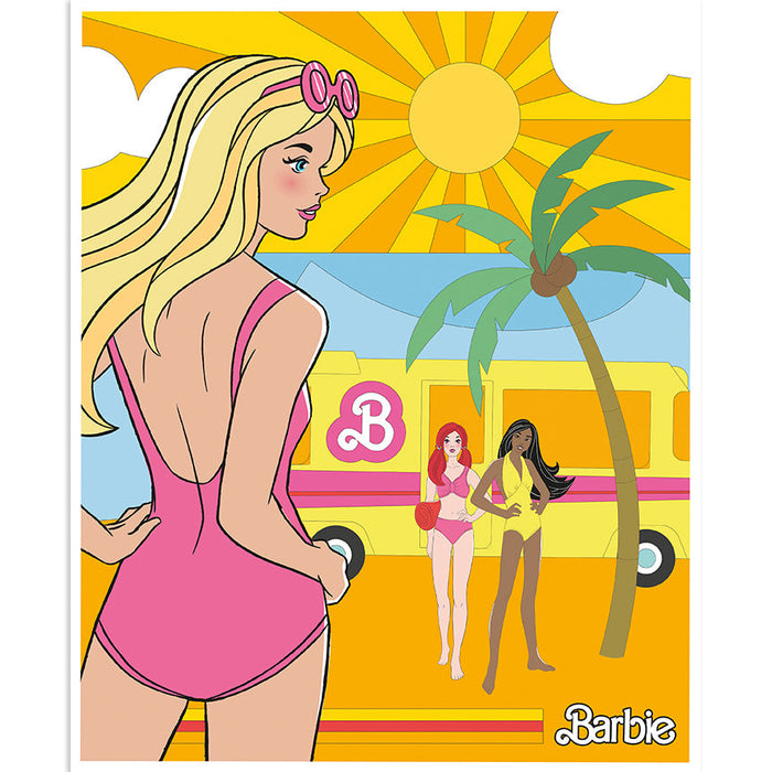 Malibu Barbie Fun in the Sun Panel