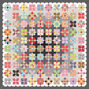 Quatro Colour Quilt Pattern