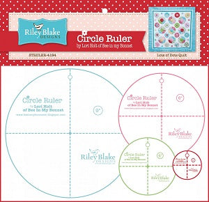 Lori Holt Circle Rulers 4 pack