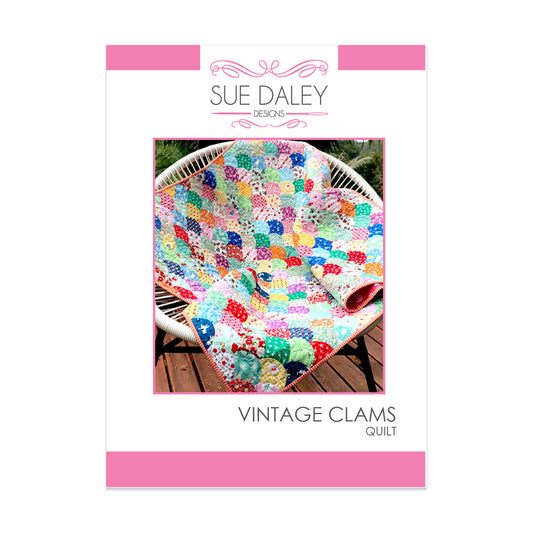 Vintage-Muschel-Quiltmuster