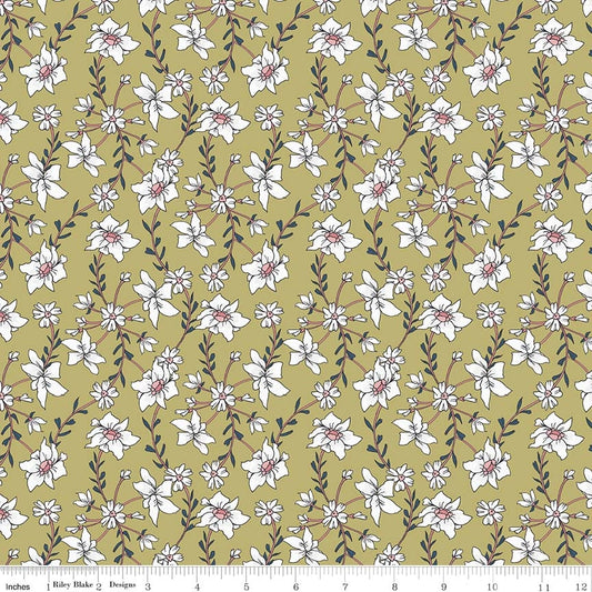 Sweet Stems Vines Green