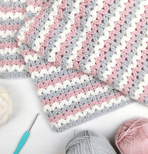 Crochet Blanket Printed Pattern