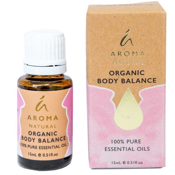 Aroma Natural Organic Body Balance ätherische Ölmischung 15 ml