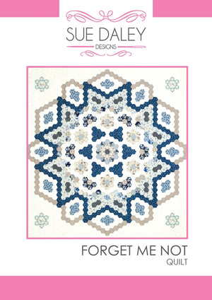 Forget me Not quilt pattern