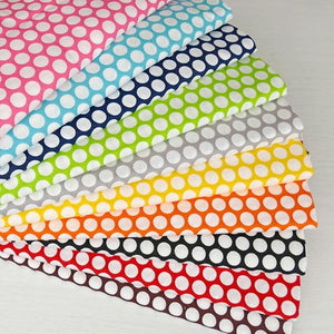 Honeycomb Dot on Colour 1yd Pieces