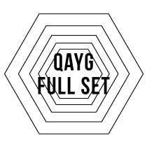Full Set Quilt-As-You-Go Hexagons