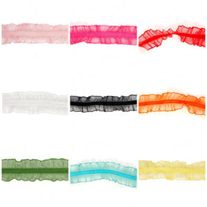 1" Elastic Ribbon - various colours