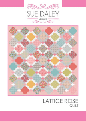 Lattice Rose Quilt Pattern