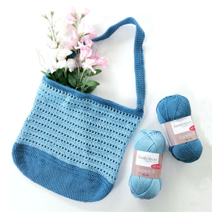 Crochet Market Bag Printed Pattern