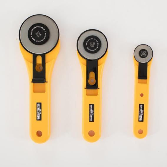 Olfa Rotary Cutters Various Sizes Patchwork with Busyfingers
