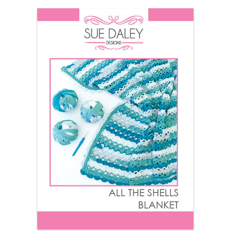 All The Shells Blanket Pattern – Patchwork with Busyfingers