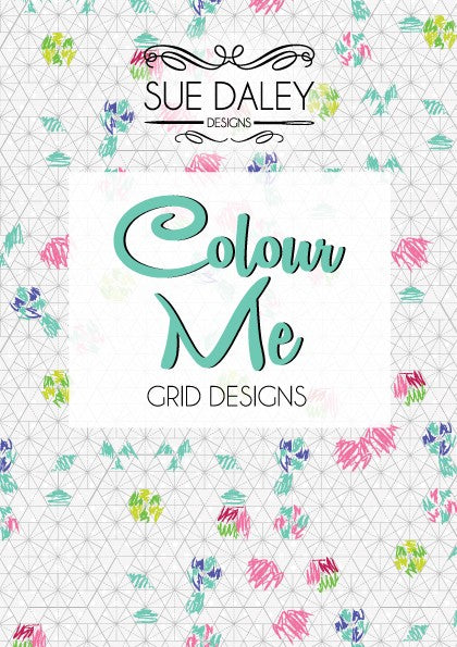 Broschüre „Color Me Grid Designs“.