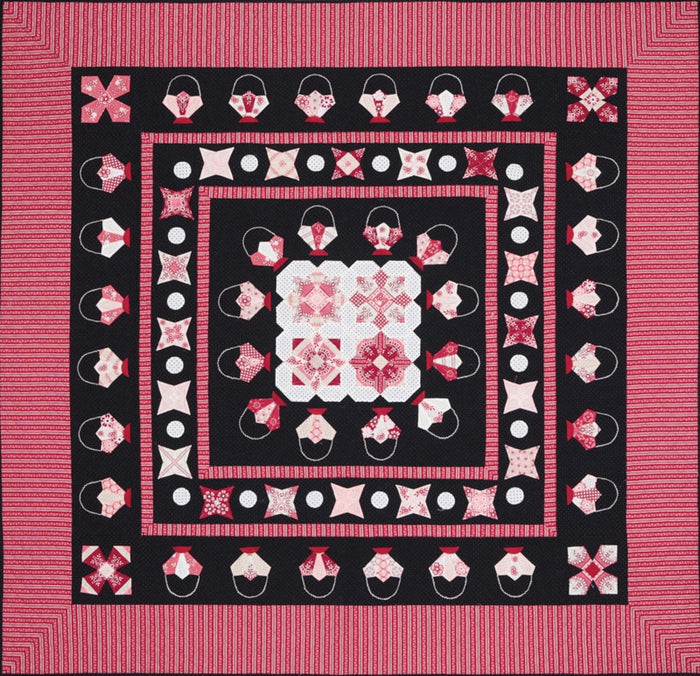 Raspberry Licorice Quilt Pattern