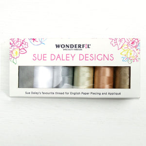 Sue Daley Wonderfil Thread Pack Neutrals