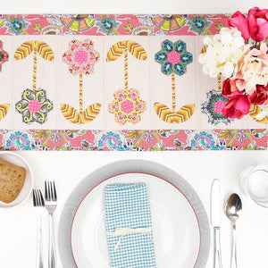 Flower Patch Table Runner Pattern