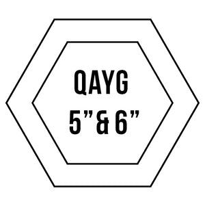 5" & 6" Quilt-As-You-Go Hexagons