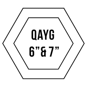 6" & 7" Quilt-As-You-Go Hexagons